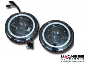 Jeep Wrangler JK LED Projector Headlights